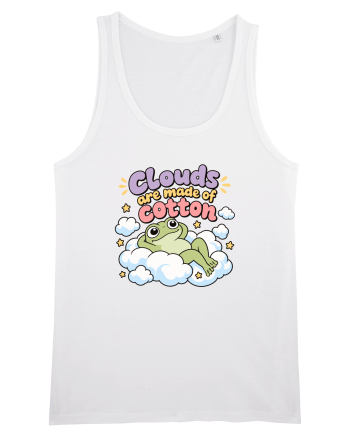 Cute Frog Lover Cloud Humor Kawaii Frogs Nature Animals White