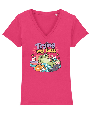 Funny Frog Procrastination Humor Relaxing Frogs Lover Lazy Raspberry