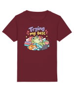 Funny Frog Procrastination Humor Relaxing Frogs Lover Lazy Tricou mânecă scurtă  Copii Mini Creator