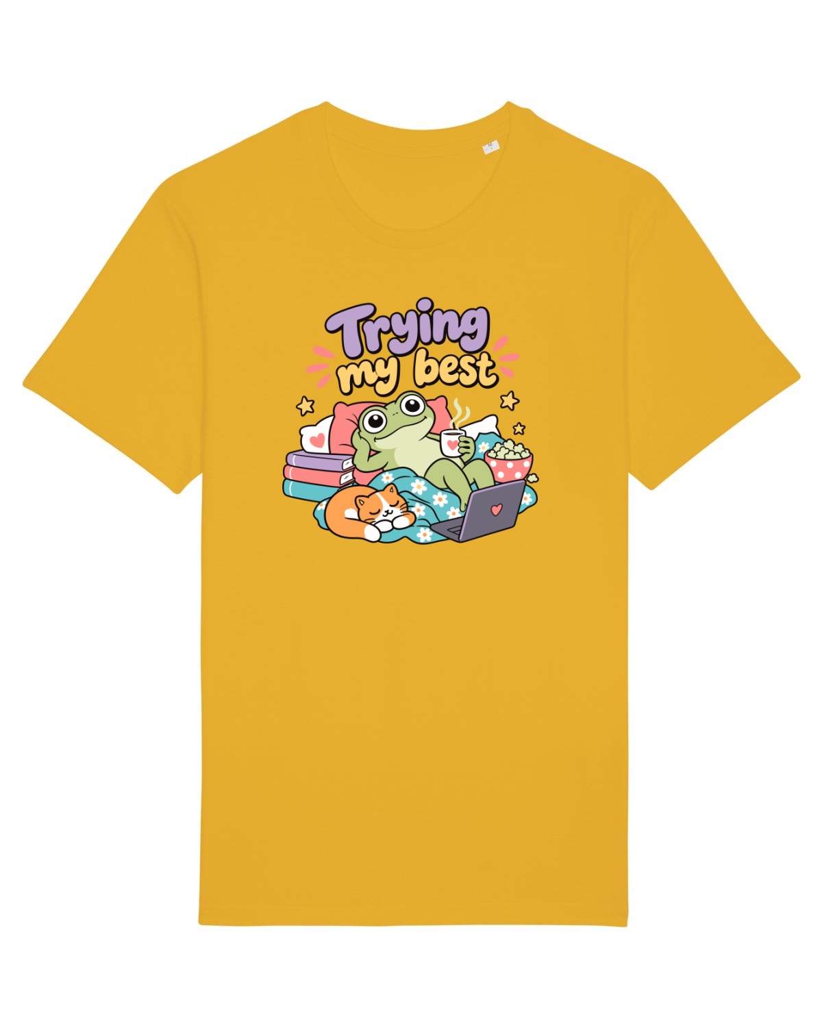 Tricou mânecă scurtă Unisex Rocker Spectra Yellow