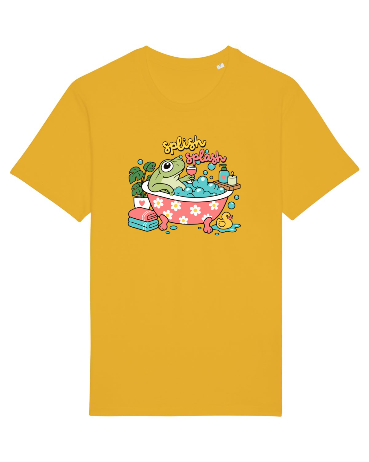 Tricou mânecă scurtă Unisex Rocker Spectra Yellow