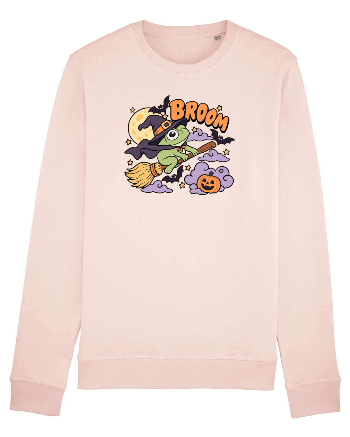 Bluză mânecă lungă Unisex Rise Candy Pink