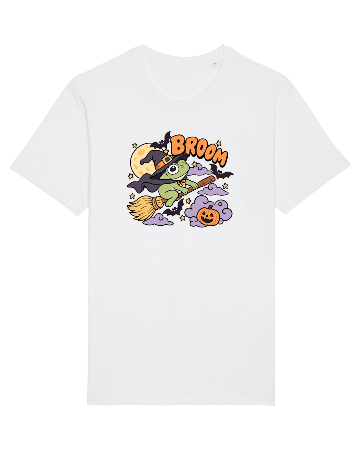 Tricou mânecă scurtă Unisex Rocker White