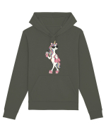 Stylish Unicorn with Sunglasses and Rainbow Hair Pretty Cute Hanorac Unisex Drummer