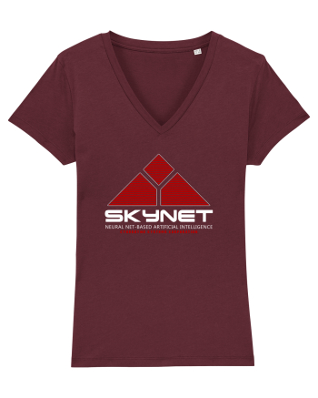 SKYNET Neural Net-Based Artificial Intelligence Burgundy