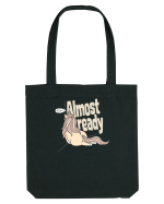 Funny Lazy Unicorn Almost Ready Tired Morning Sarcastic Joke Sacoșă textilă