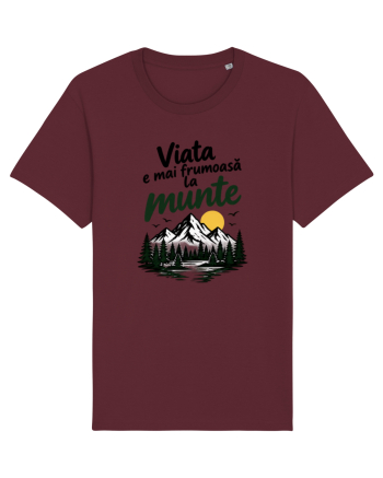 Viața este mai frumoasă la munte Burgundy