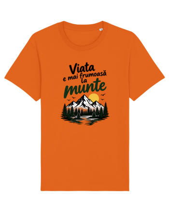 Viața este mai frumoasă la munte Bright Orange