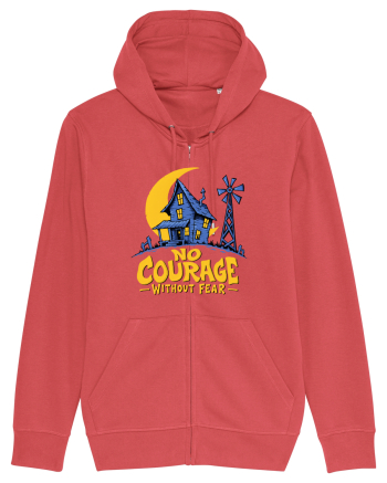 NO COURAGE WITHOUT FEAR Carmine Red