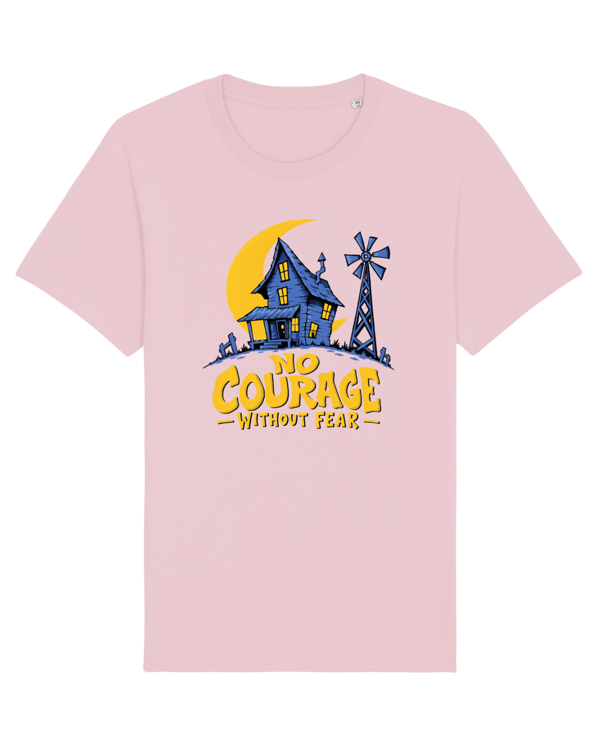 Tricou mânecă scurtă Unisex Rocker Cotton Pink