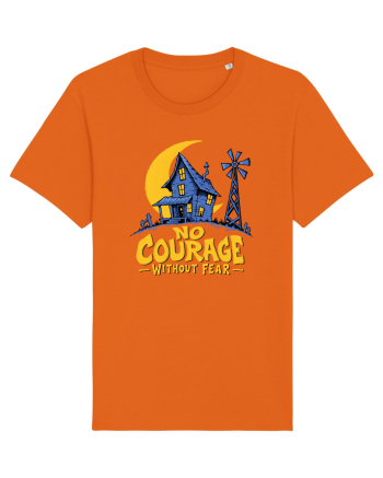 NO COURAGE WITHOUT FEAR Bright Orange