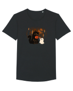 Halloween Friends Tricou mânecă scurtă guler larg Bărbat Skater