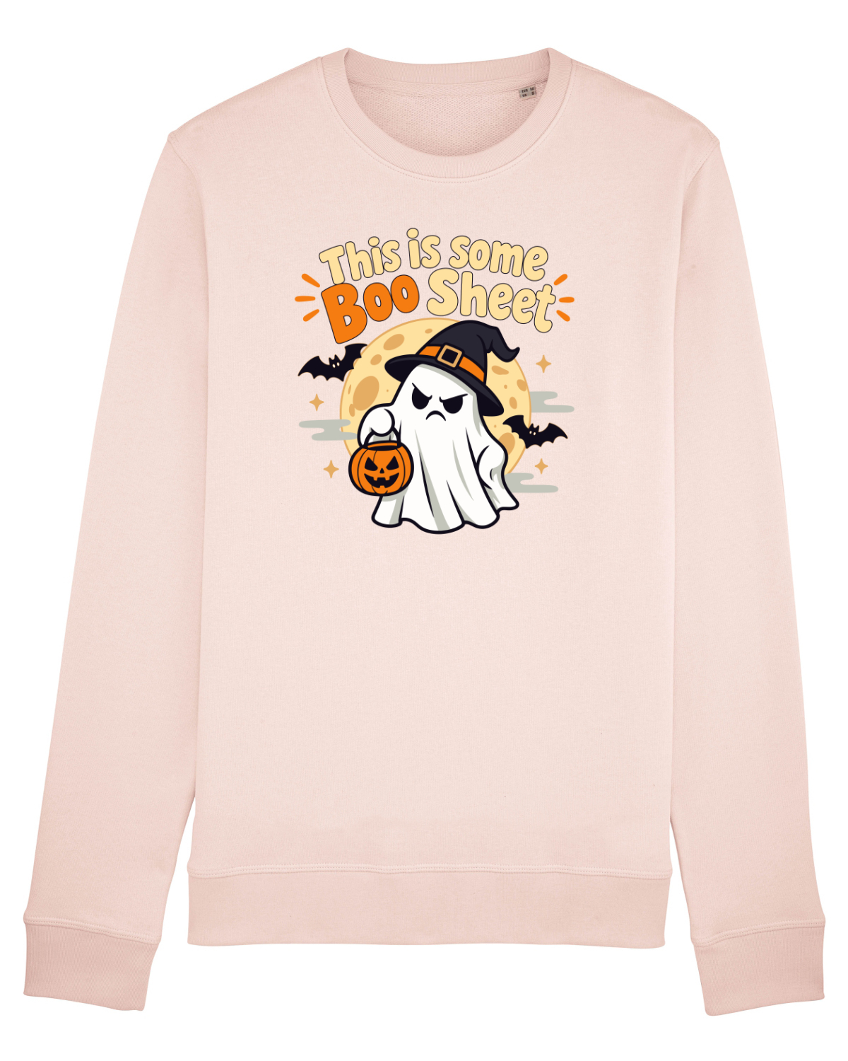 Bluză mânecă lungă Unisex Rise Candy Pink
