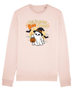 Upset Ghost Boo Sheet Halloween Witch-Hat Jack-O-Lantern Bluză mânecă lungă Unisex Rise