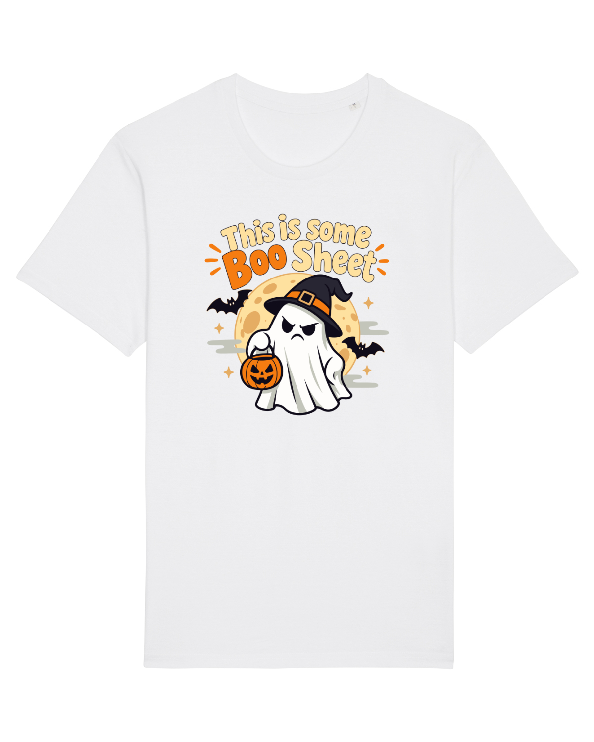 Tricou mânecă scurtă Unisex Rocker White