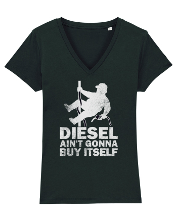 Funny Trucker Humor Long Haul Drivers Blue Collar Roads Life Black