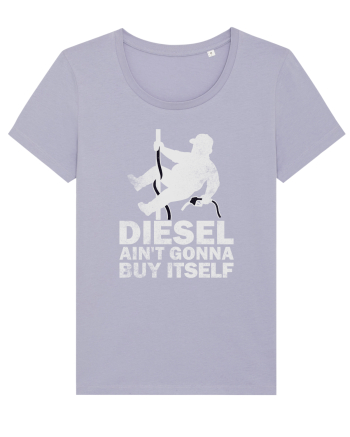 Funny Trucker Humor Long Haul Drivers Blue Collar Roads Life Lavender
