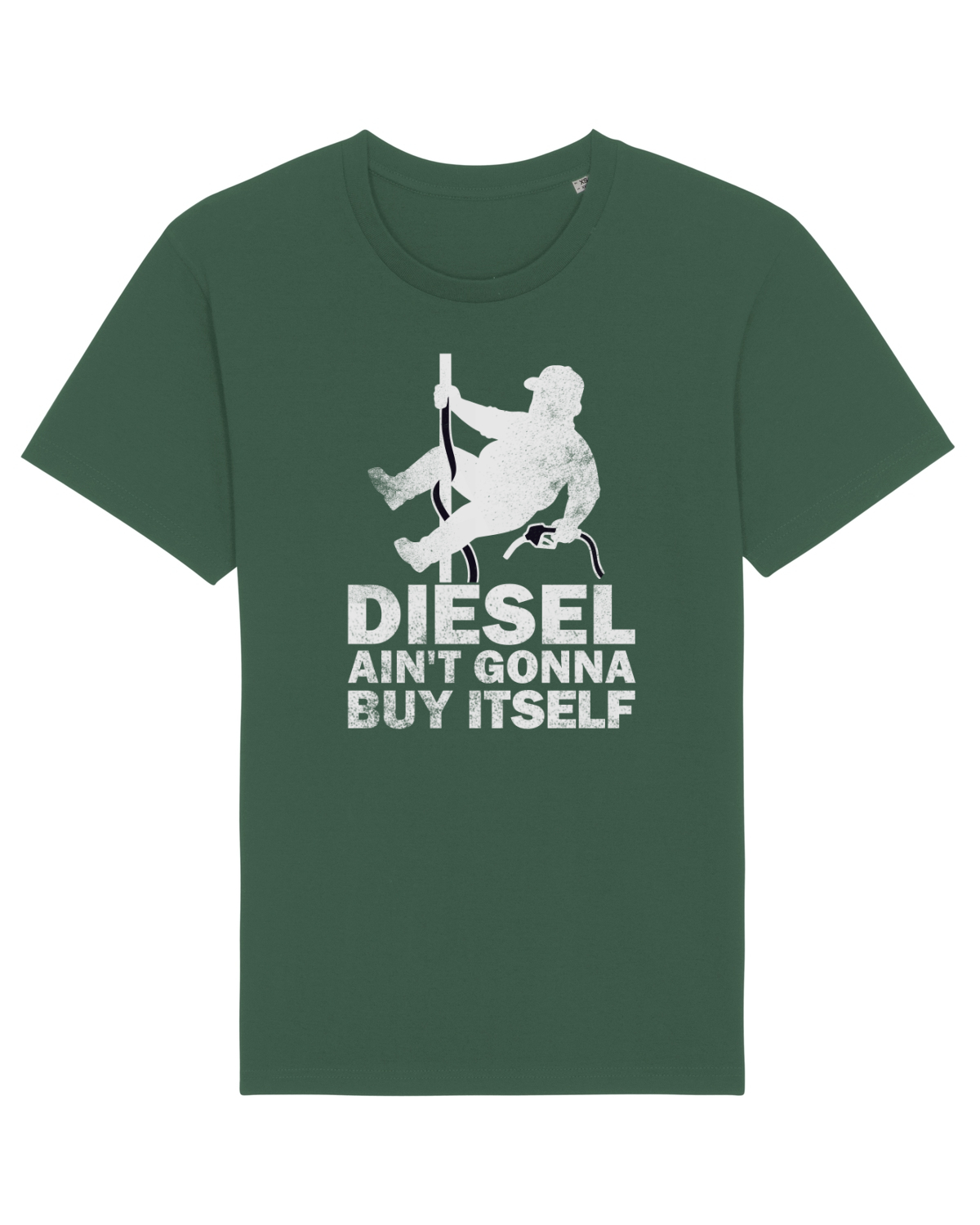 Tricou mânecă scurtă Unisex Rocker Bottle Green