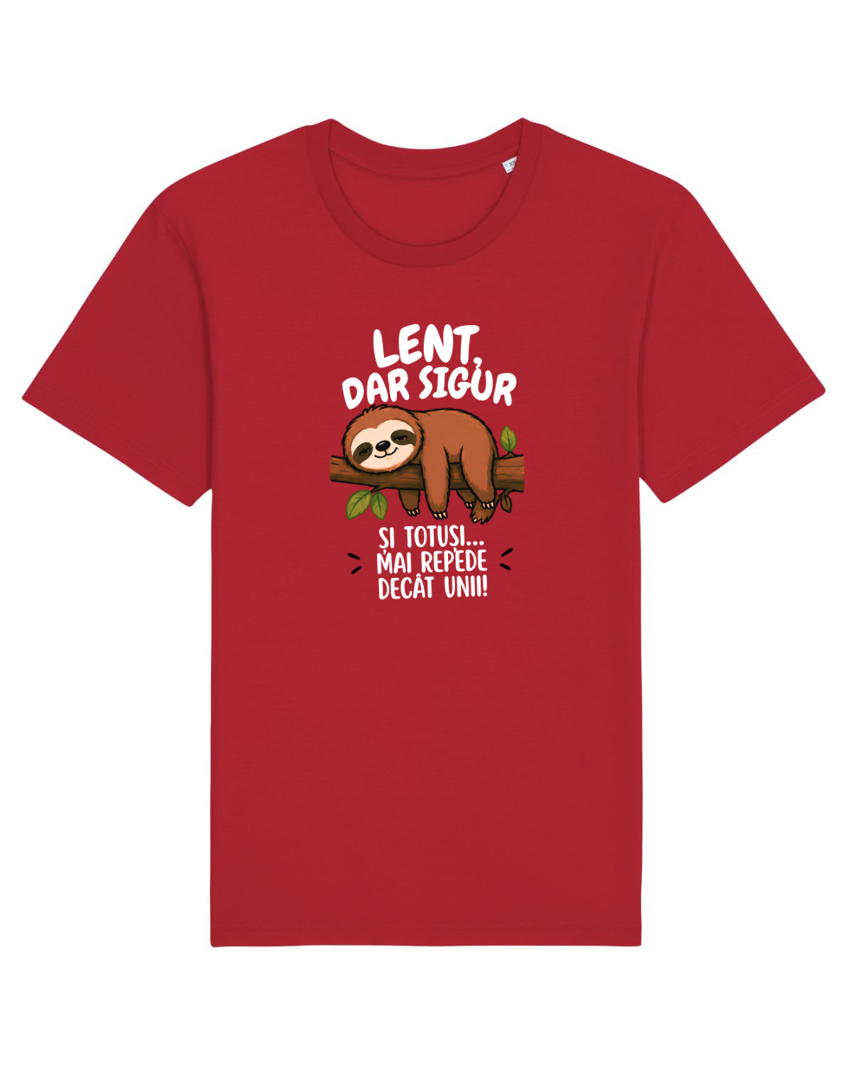 Tricou mânecă scurtă Unisex Rocker Red