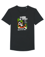 Planuri de viitor? Tricou mânecă scurtă guler larg Bărbat Skater
