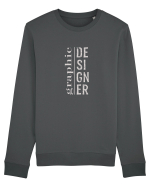 Graphic Designer! Bluză mânecă lungă Unisex Rise