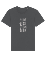 Graphic Designer! Tricou mânecă scurtă Unisex Rocker