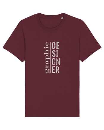 Graphic Designer! Burgundy