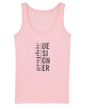 Graphic Designer Cotton Pink