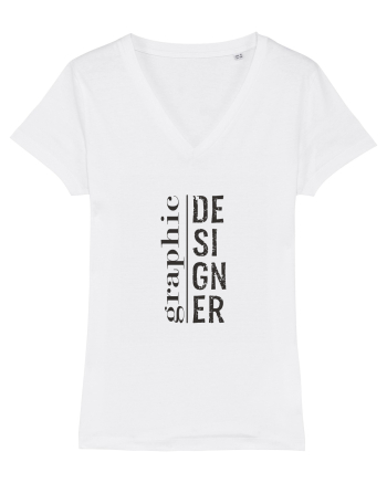 Graphic Designer White