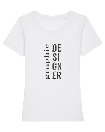 Graphic Designer White