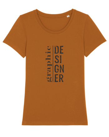 Graphic Designer Roasted Orange