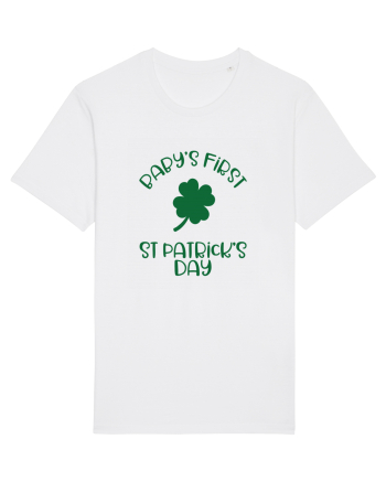 Baby's First St. Patrick's Day White