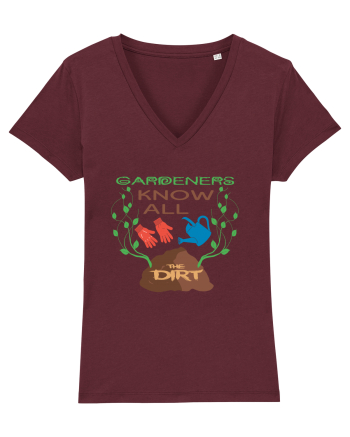 Gardening Love Burgundy