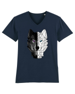 Wolven Union Tricou mânecă scurtă guler V Bărbat Presenter