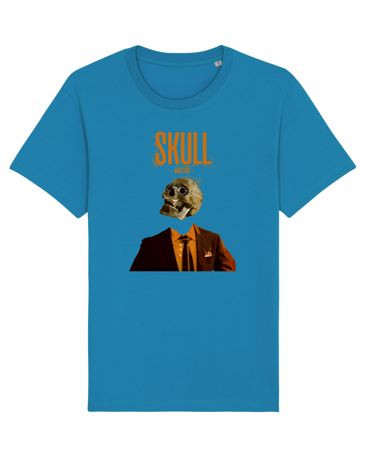 Tricou mânecă scurtă Unisex Rocker Azur