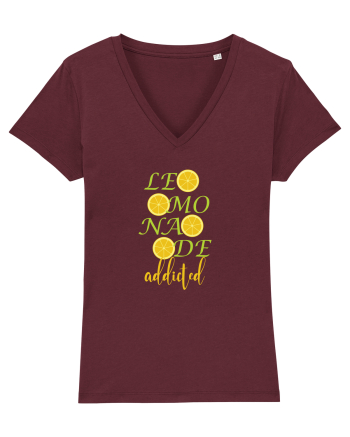 Lemonade Addicted Burgundy