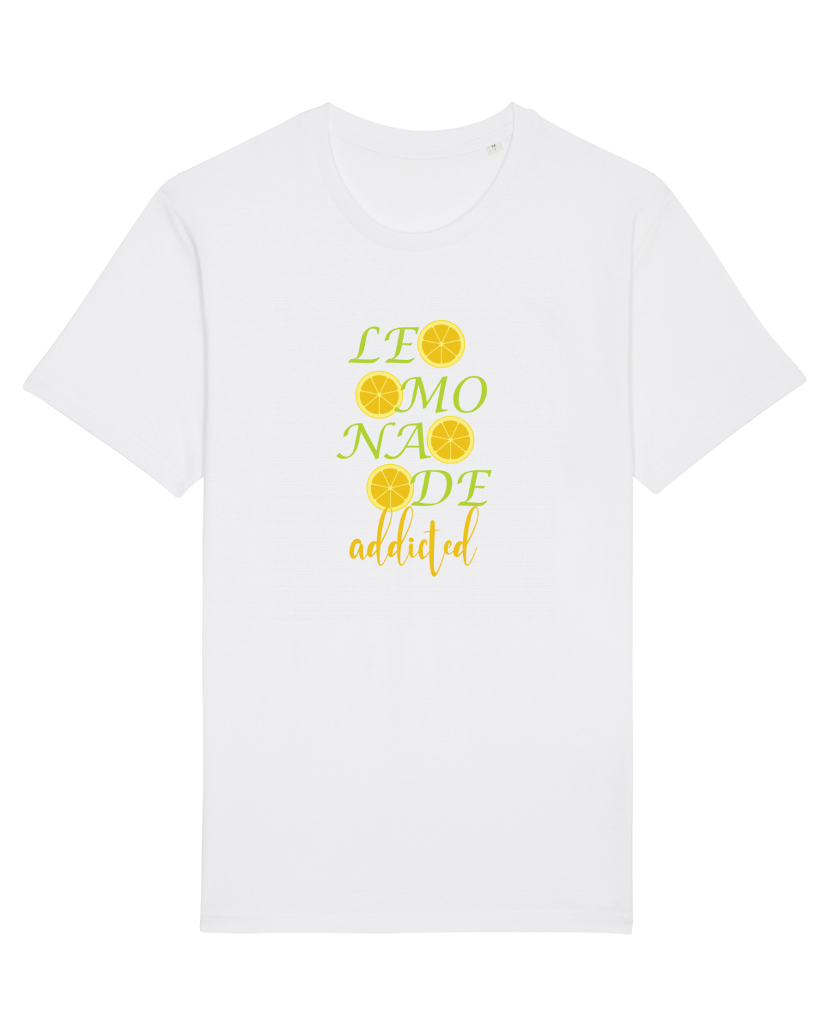 Tricou mânecă scurtă Unisex Rocker White