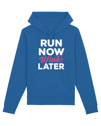 Run NOW - Wine LATER Royal Blue