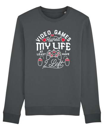 Video Games Ruined My Life Anthracite