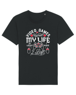 Video Games Ruined My Life Tricou mânecă scurtă Unisex Rocker