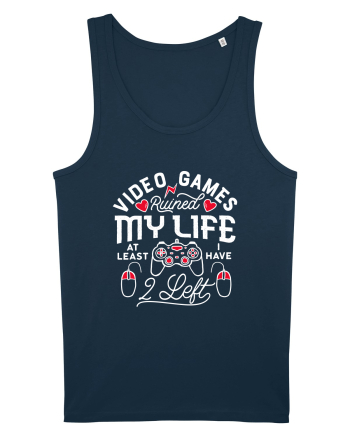 Video Games Ruined My Life Navy