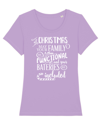 Tricou familist de Crăciun Lavender Dawn