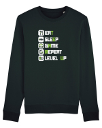 8 BIT Bluză mânecă lungă Unisex Rise