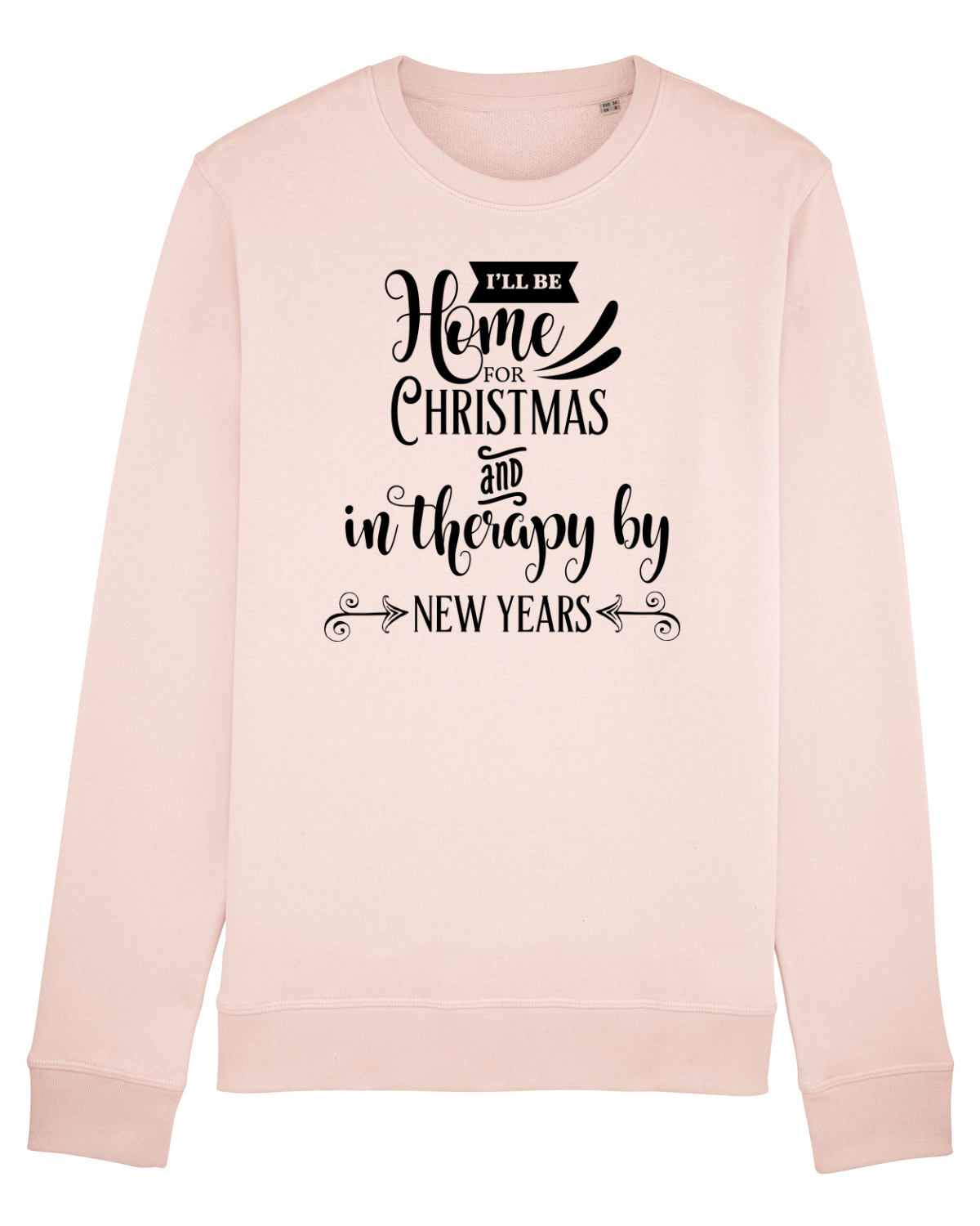 Bluză mânecă lungă Unisex Rise Candy Pink