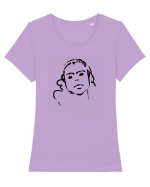 Another dimension of melancholy Tricou mânecă scurtă guler larg fitted Damă Expresser