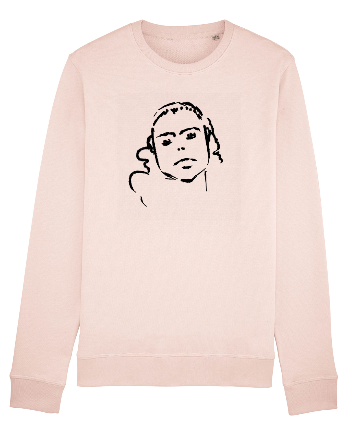 Bluză mânecă lungă Unisex Rise Candy Pink