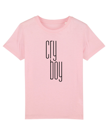 Cry boy (negru) Cotton Pink