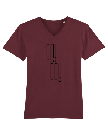 Cry boy (negru) Burgundy