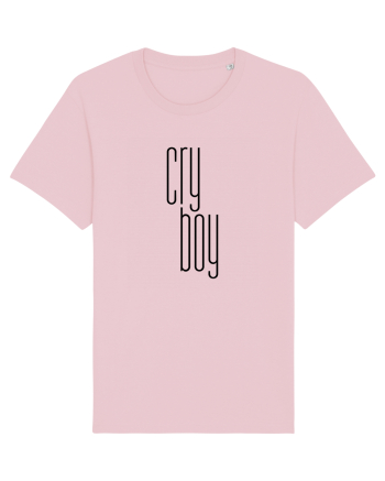 Cry boy (negru) Cotton Pink
