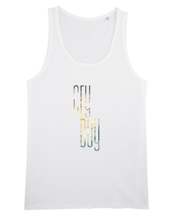 Cry boy (color) White